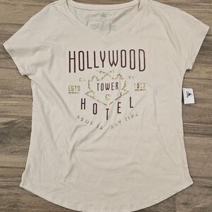 New DISNEY Tower Of TERROR womens Shirt From HOLLYWOOD STUDIOS medium